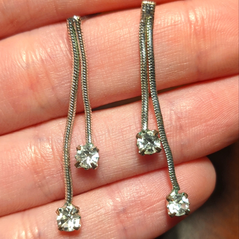 Stud Dangle Earrings